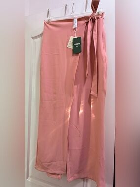 Halara Pink Wrap Pants